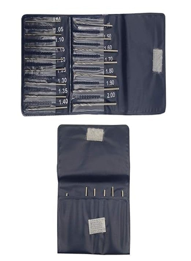 Khayl | Pack of 15 Drill Pcs, Multi, H.S.S Drill bits 1.05mm to 2mm - Image 4